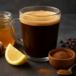 coffee loophole recipe with lemon, cinnamon, and honey for fat-burning boost