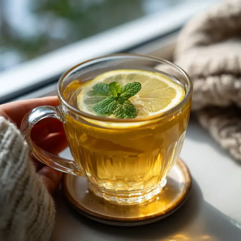 lemon-balm-weight-loss-recipe-card Lemon balm detox tea served warm for weight loss
