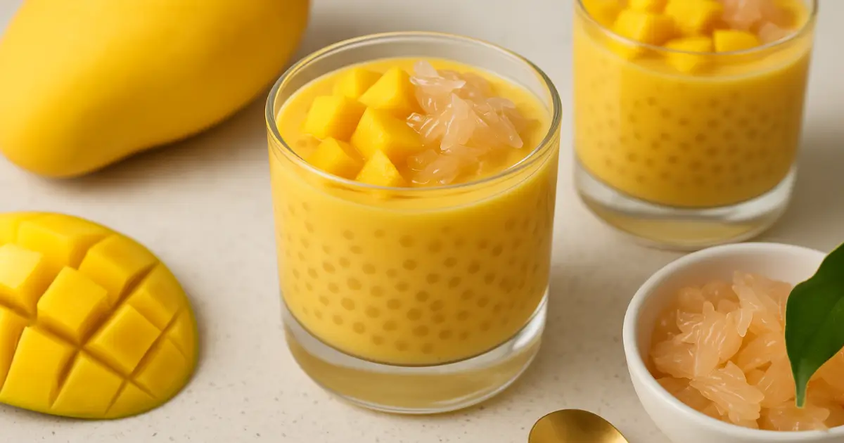 Mango Pomelo Sago: A Refreshing Tropical Dessert With A Detox Twist