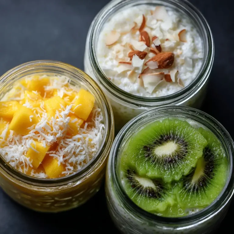 mango pomelo sago variations with coconut and kiwi