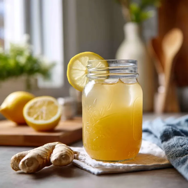 natural-mounjaro-serving Natural Mounjaro Recipe served in glass with lemon garnish