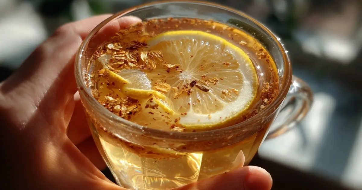 natural ozempic recipe detox drink in glass