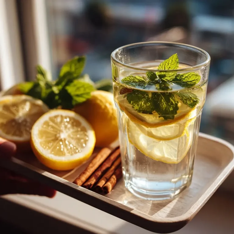 natural ozempic recipe served with garnish