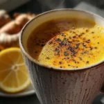 Turmeric Trick Detox Drink in Hand