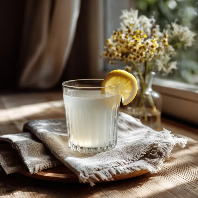 baking-soda-detox-drink-served-glass Served glass of baking soda detox drink with lemon for weight loss