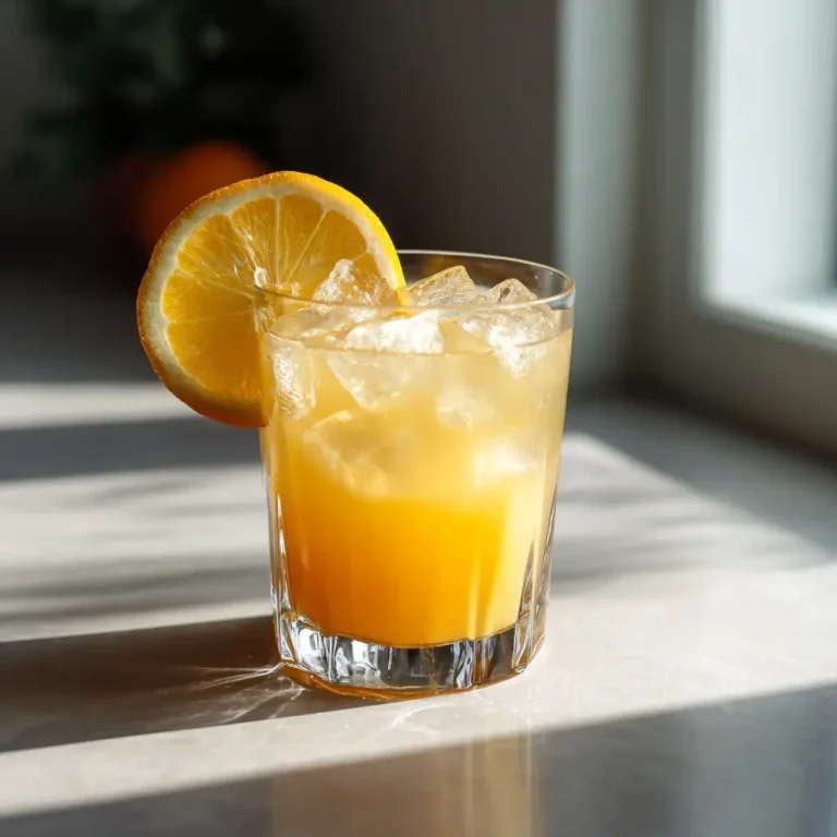 cortisol-cocktail-adrenal-step2 Cortisol cocktail served in glass with lemon garnish