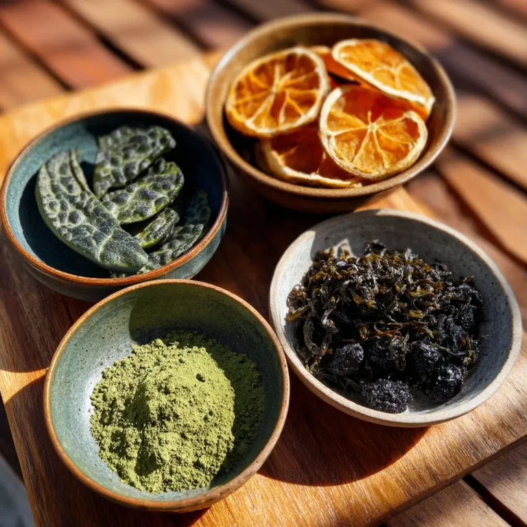 natural ingredients for Japanese Mounjaro tea