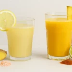 Japanese Mounjaro vs Brazilian Mounjaro drinks with fresh ingredients