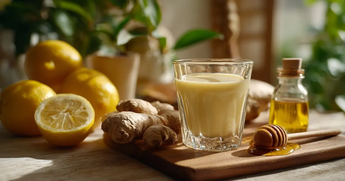 Lemon Olive Oil Elixir (Lymphatic): My 30-Day Detox for Puffiness & Energy