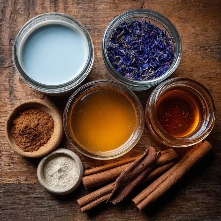 Moon Milk Tea ingredients