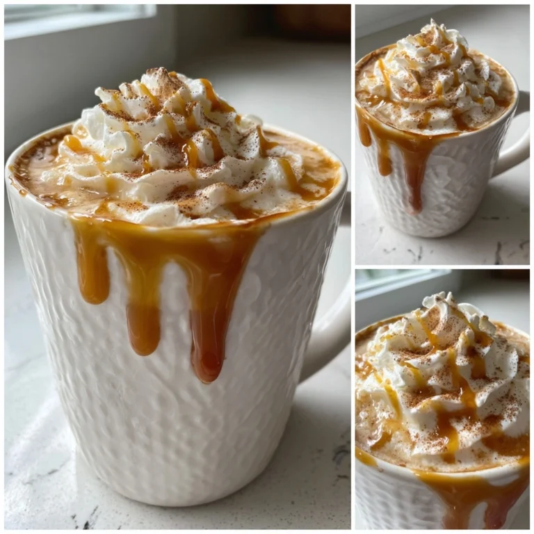 Served apple cider chai in clear glass mug