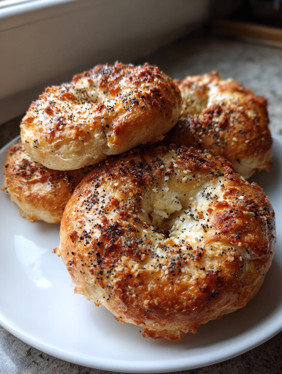 4-Ingredient Greek Yogurt Bagels - detail 1