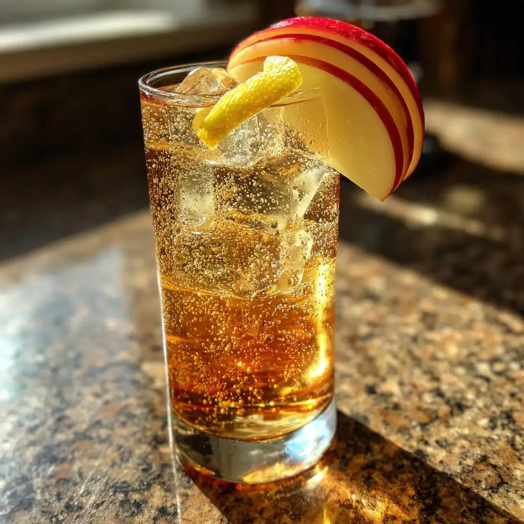 Apple Cider Bourbon Fizz - detail 1