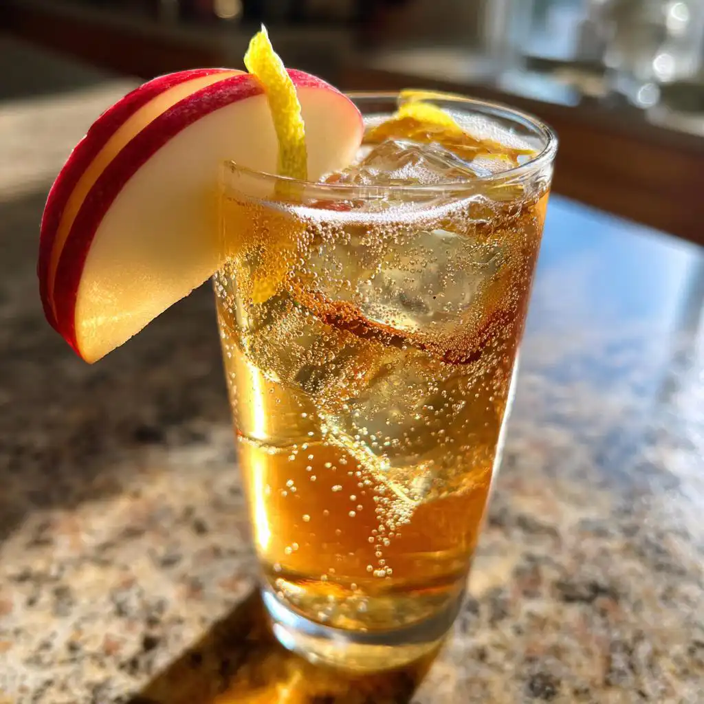 Apple Cider Bourbon Fizz - detail 2