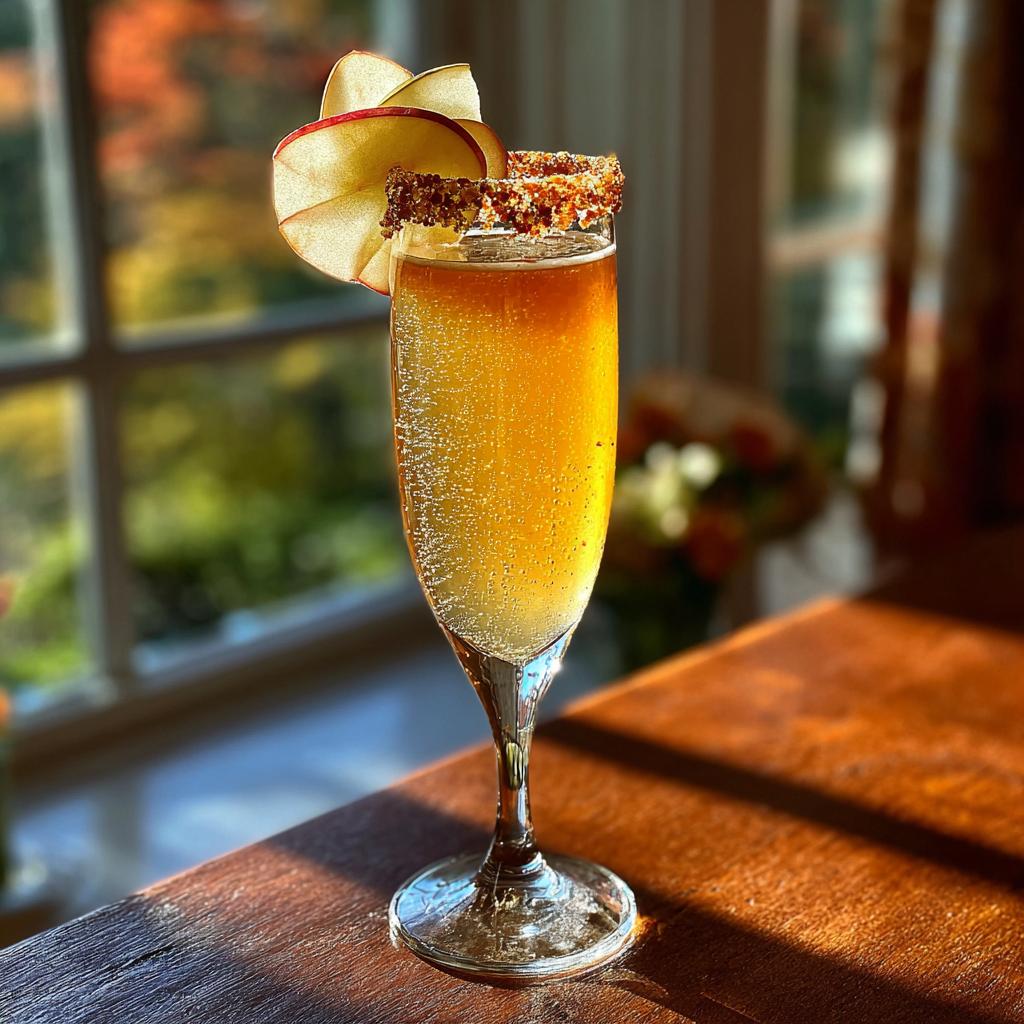 Apple Cider Mimosa - detail 2
