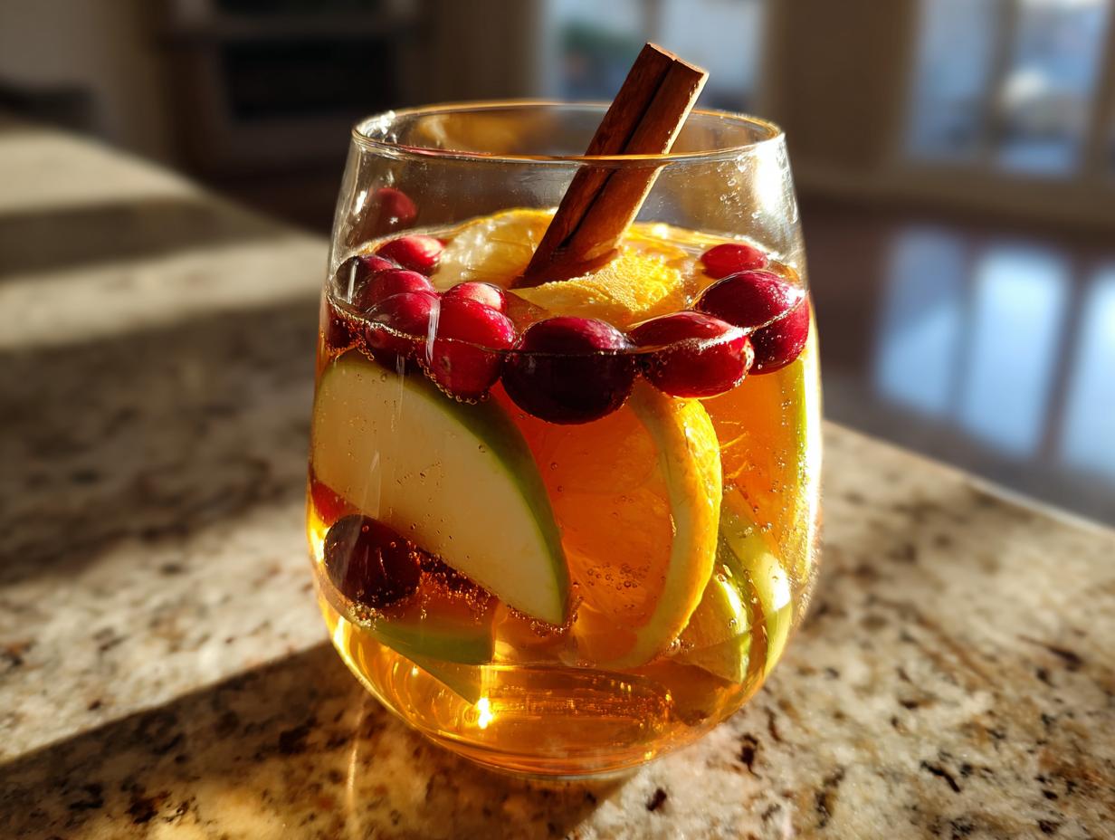 Brilliant Apple Cider Sangria: 4 Hour Chill