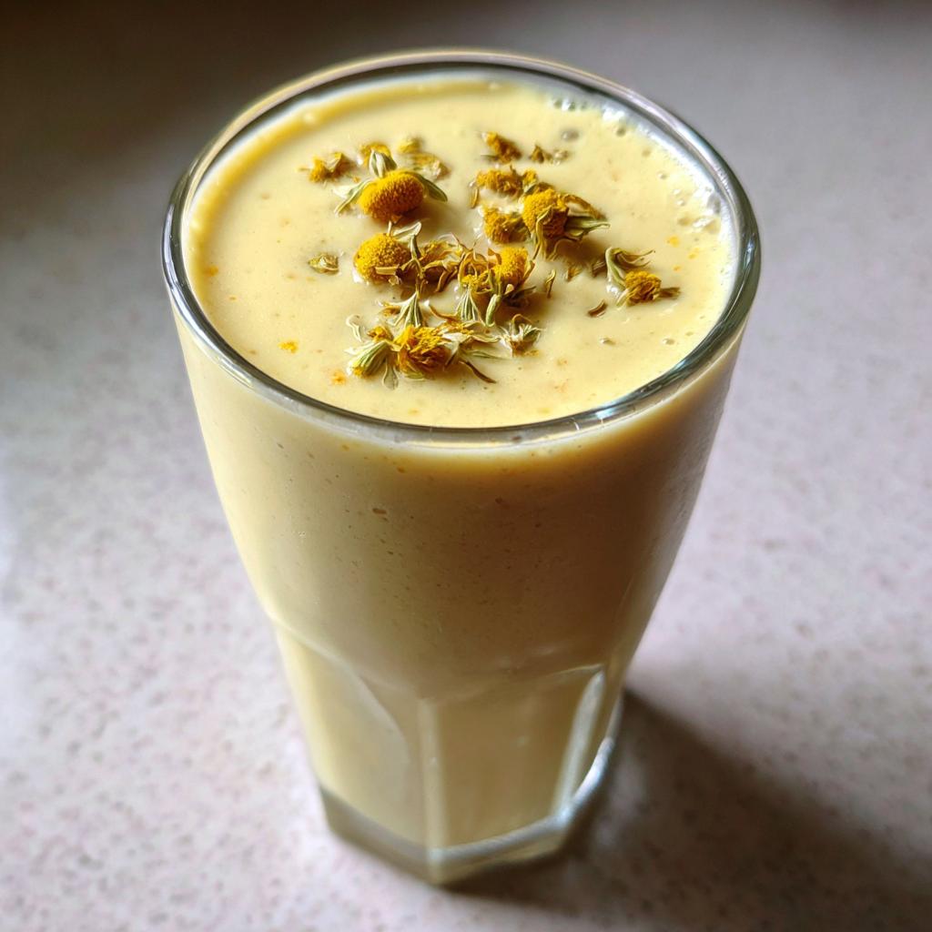 Banana Chamomile Tea Smoothie - detail 1