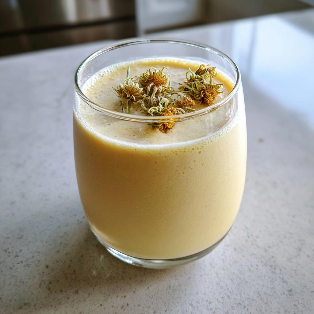 Banana Chamomile Tea Smoothie - detail 2