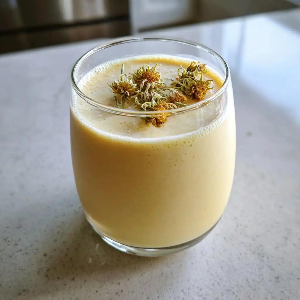 Banana Chamomile Tea Smoothie - detail 2