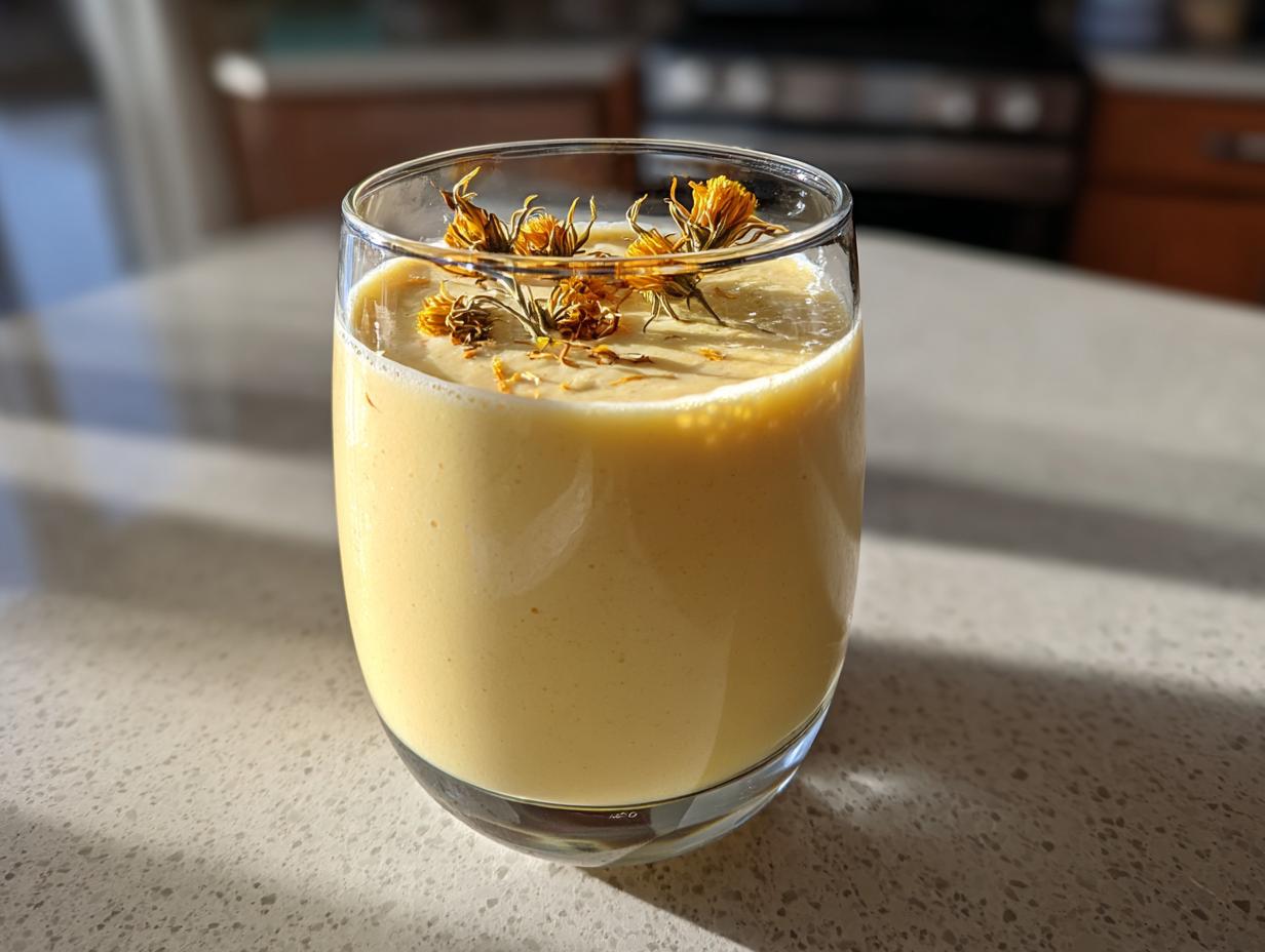 Perfect Banana Chamomile Tea Smoothie