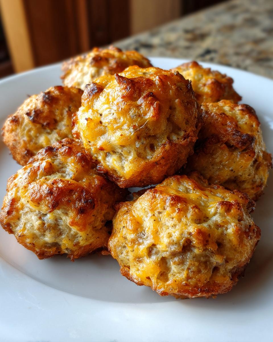 Bisquick sausage balls - detail 2