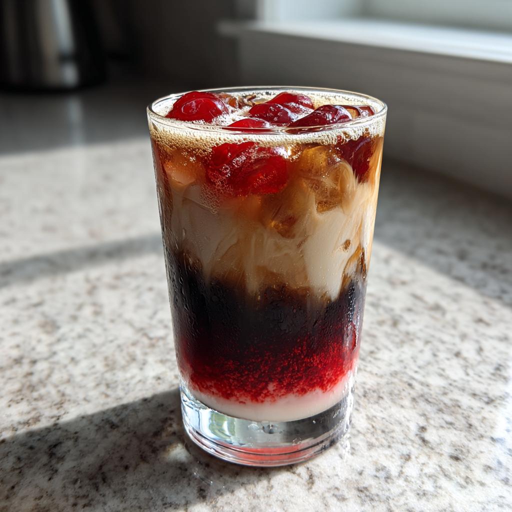 Cherry Vanilla Iced Latte - detail 1