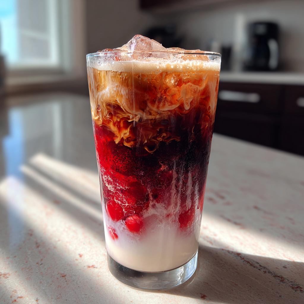 Cherry Vanilla Iced Latte - detail 2