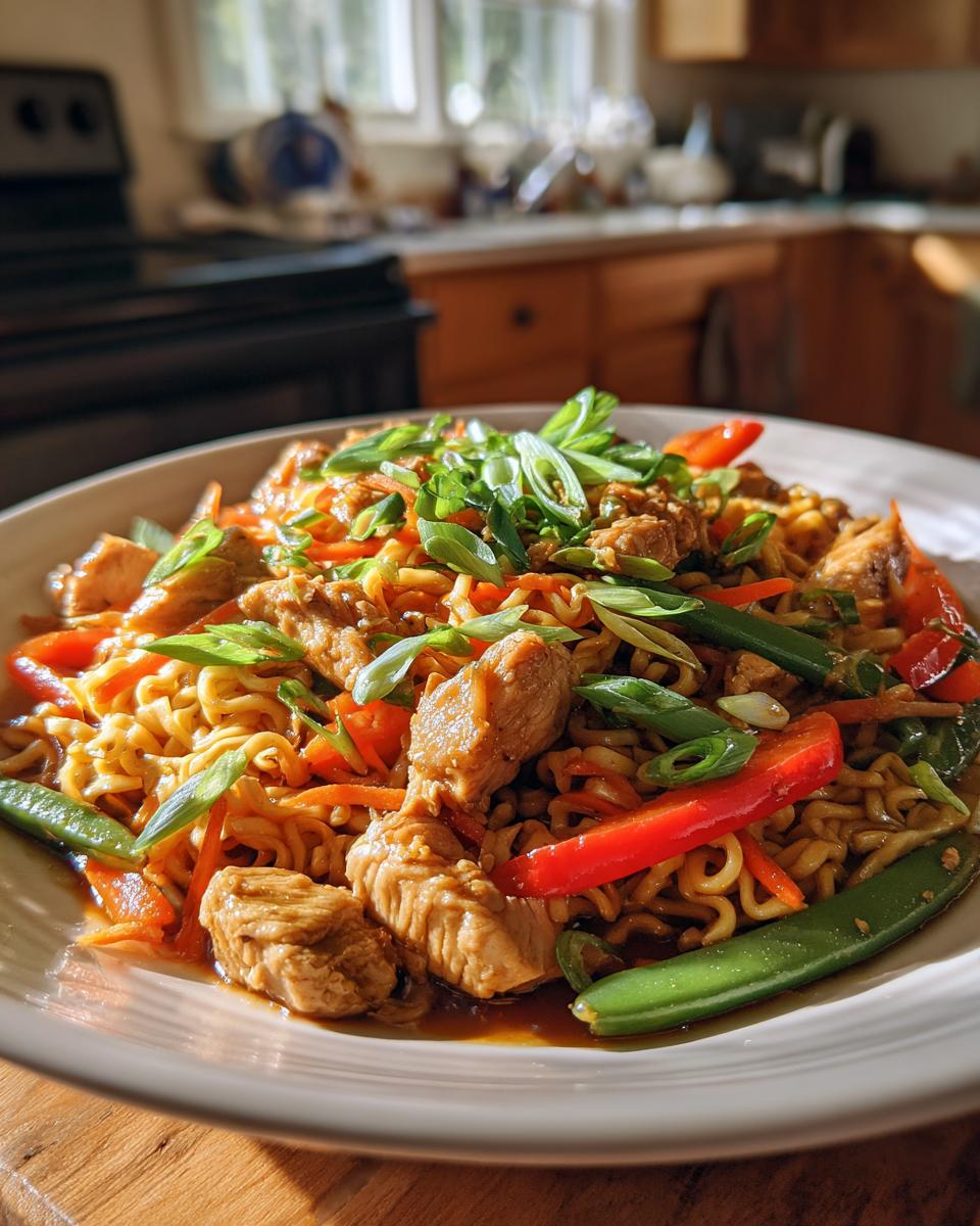Chicken Ramen Stir Fry - detail 1