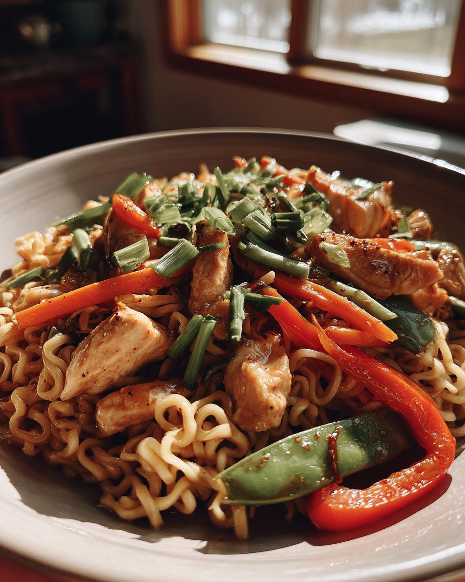 Chicken Ramen Stir Fry - detail 2