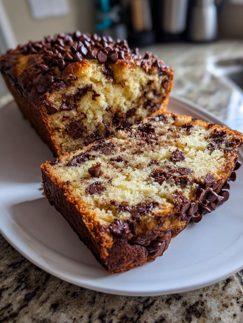 Chocolate Chip Pound Cake - detail 1