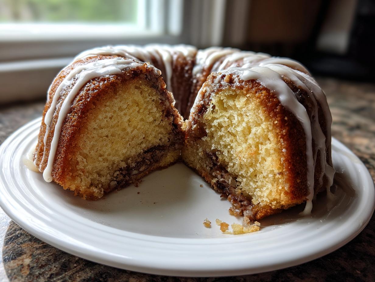 Amazing Cinnamon Roll Bundt Cake: 1 Goal