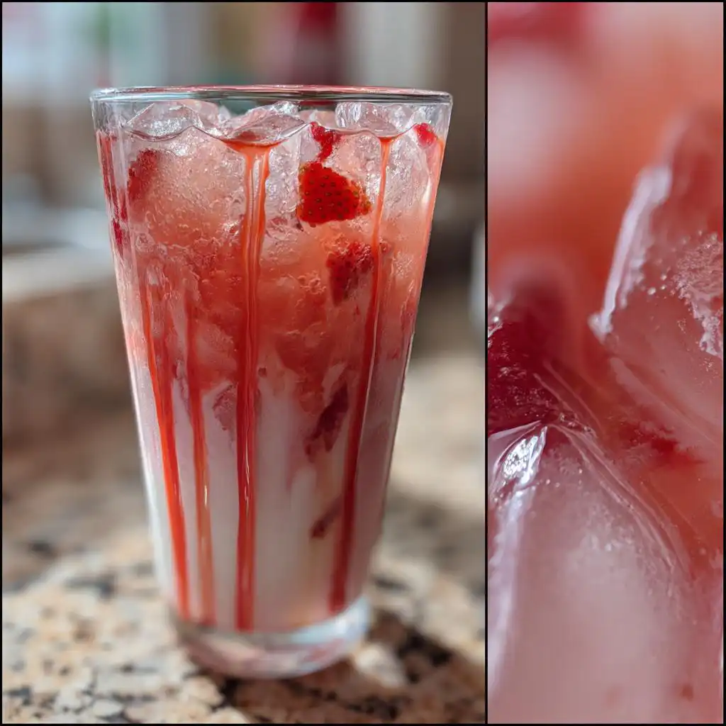 Dirty Strawberry Soda Recipe - detail 1