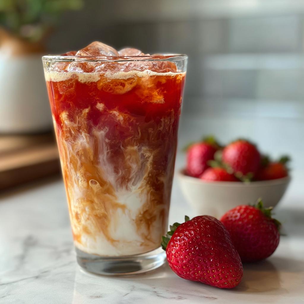 Dirty Strawberry Soda Recipe - detail 2