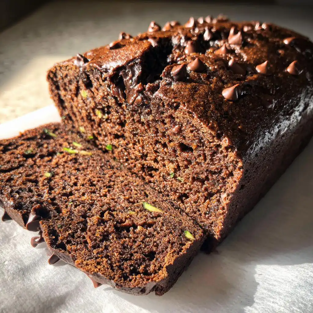 Double Chocolate Zucchini Bread - detail 1