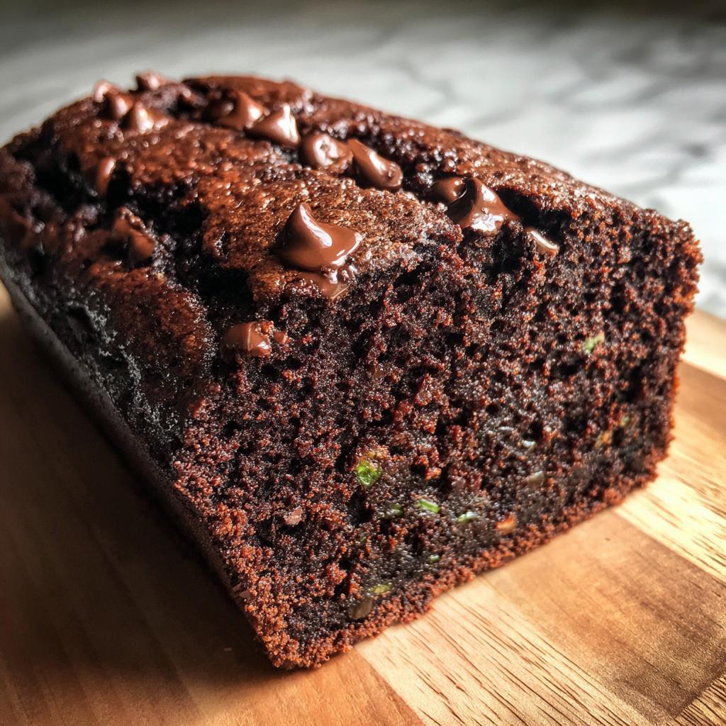 Double Chocolate Zucchini Bread - detail 3