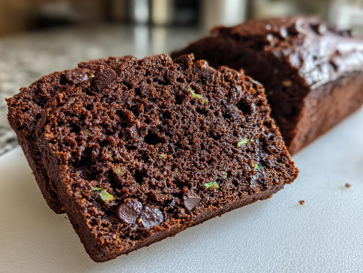 Double Chocolate Zucchini Bread