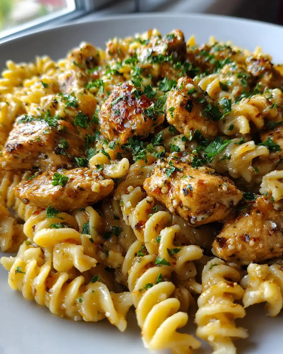 Garlic Parmesan Chicken Pasta - detail 1