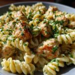 Garlic Parmesan Chicken Pasta