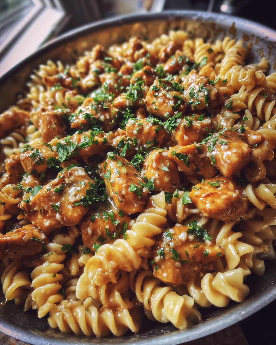 Garlic Parmesan Chicken Pasta - detail 2