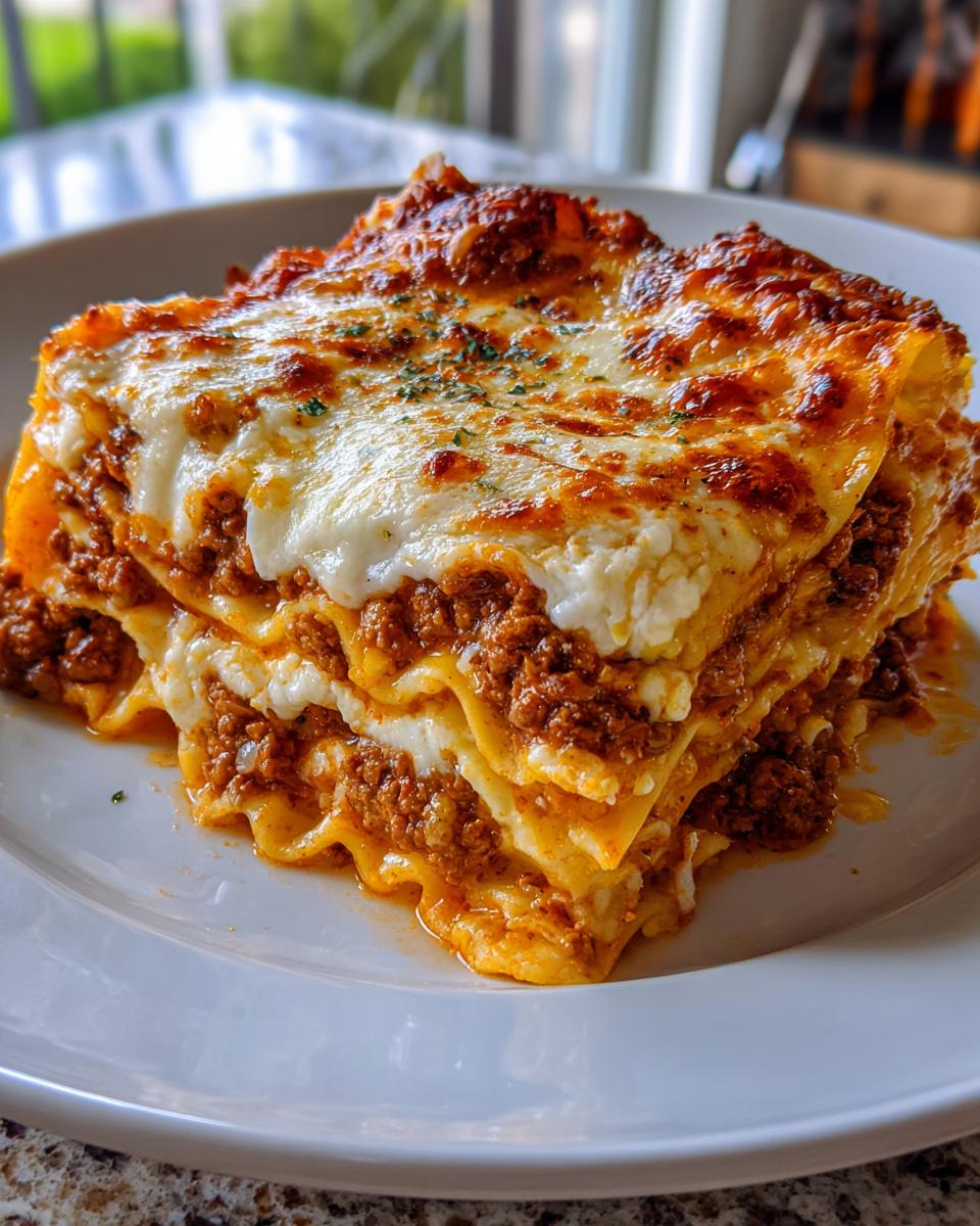 Grandma’s Divine Italian Lasagna - detail 1