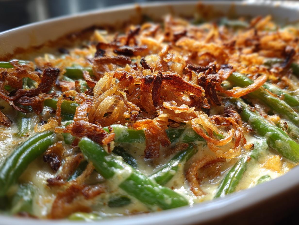 Amazing Green Bean Casserole: 45 Mins