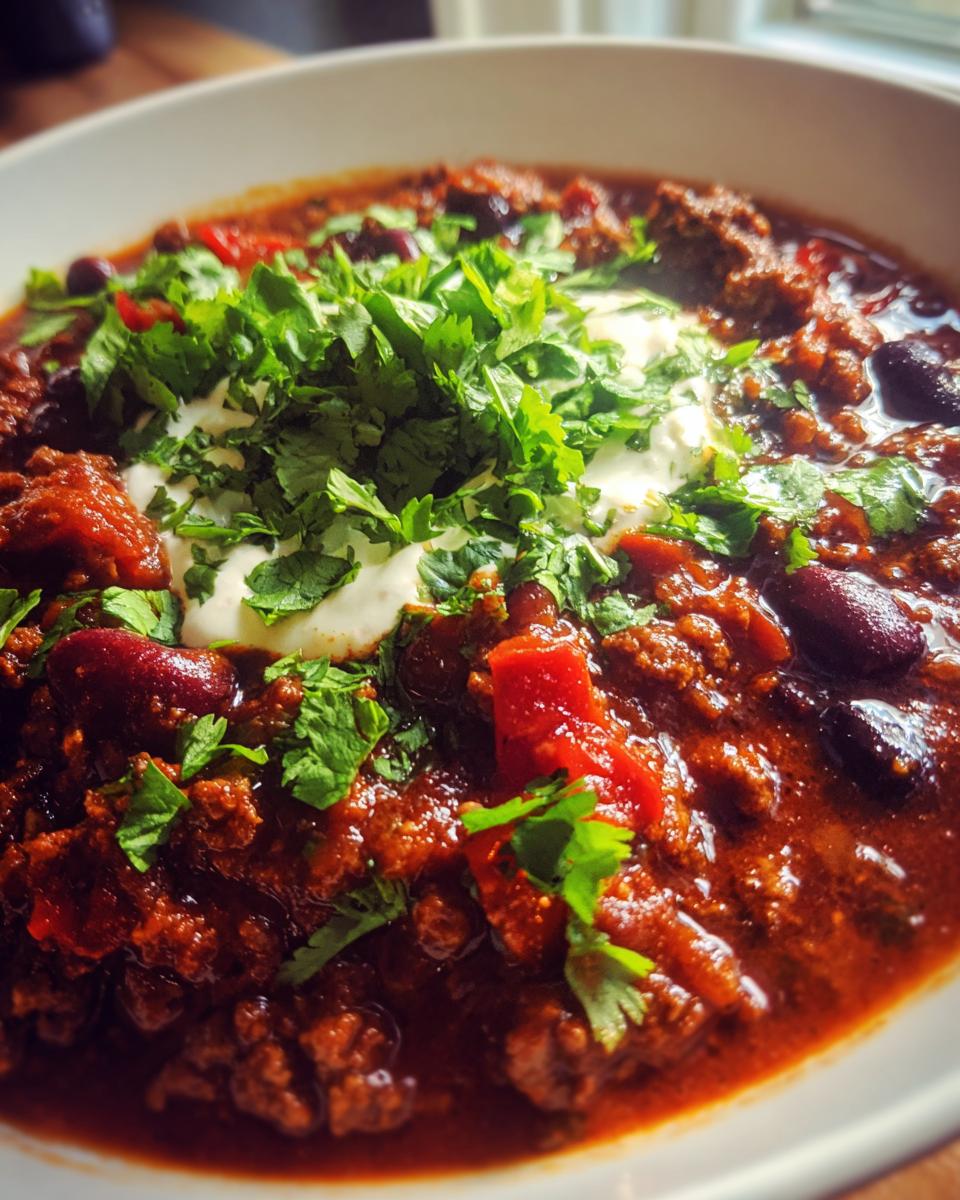 Ground Beef Stovetop Chili - detail 1