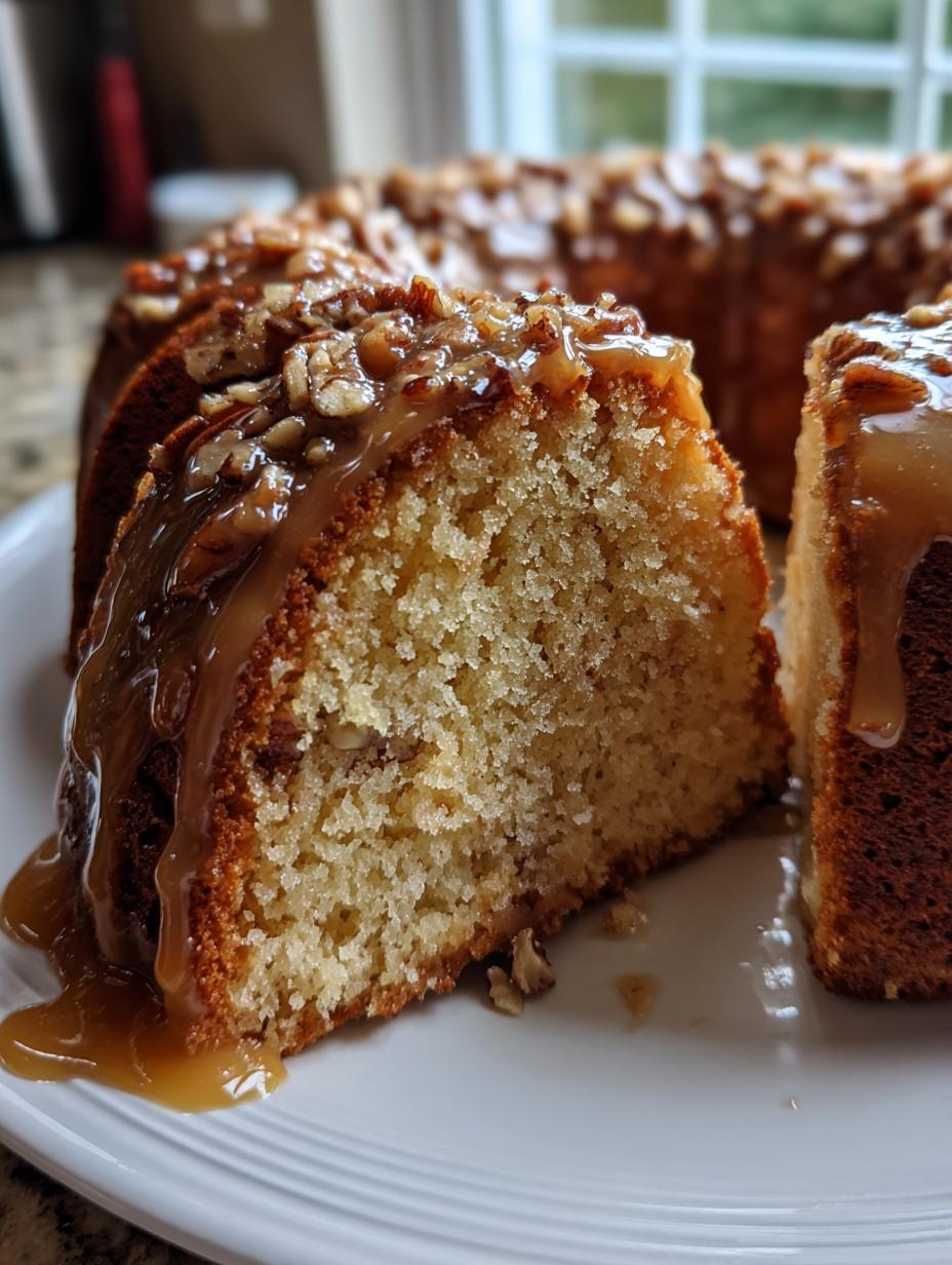 HEAVENLY Butter Pecan Pound Cake - detail 1