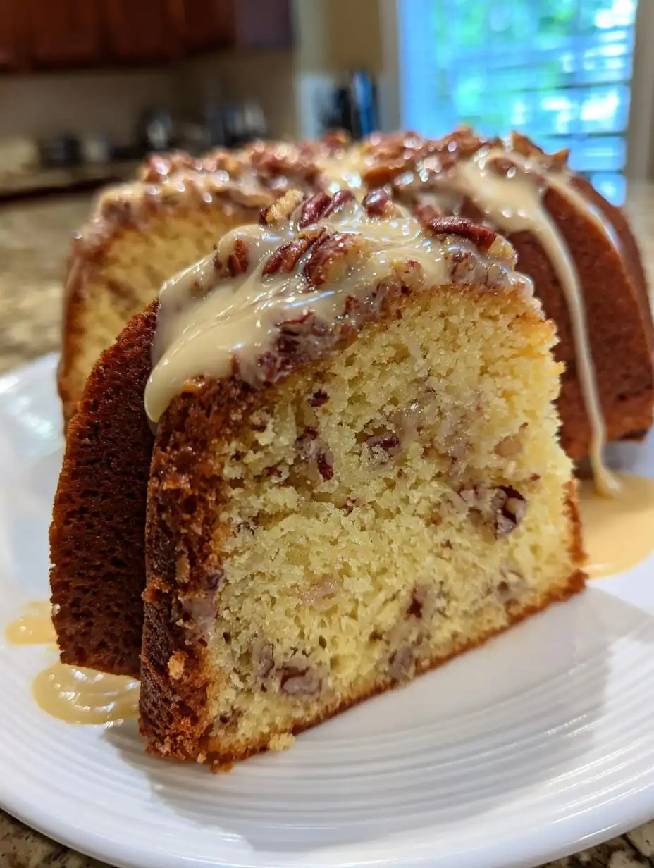 HEAVENLY Butter Pecan Pound Cake - detail 2