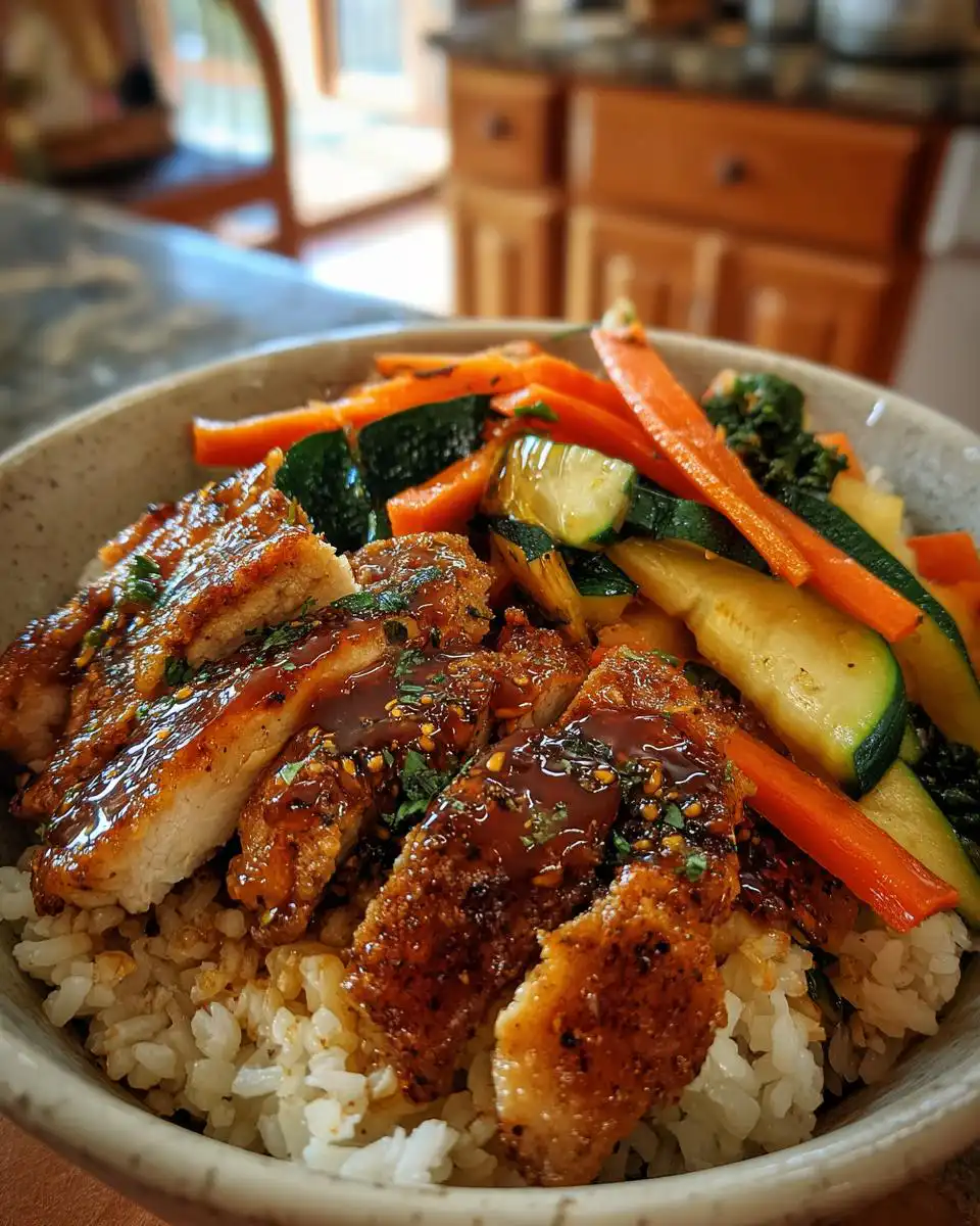 Hot Honey Chicken Bowl - detail 1