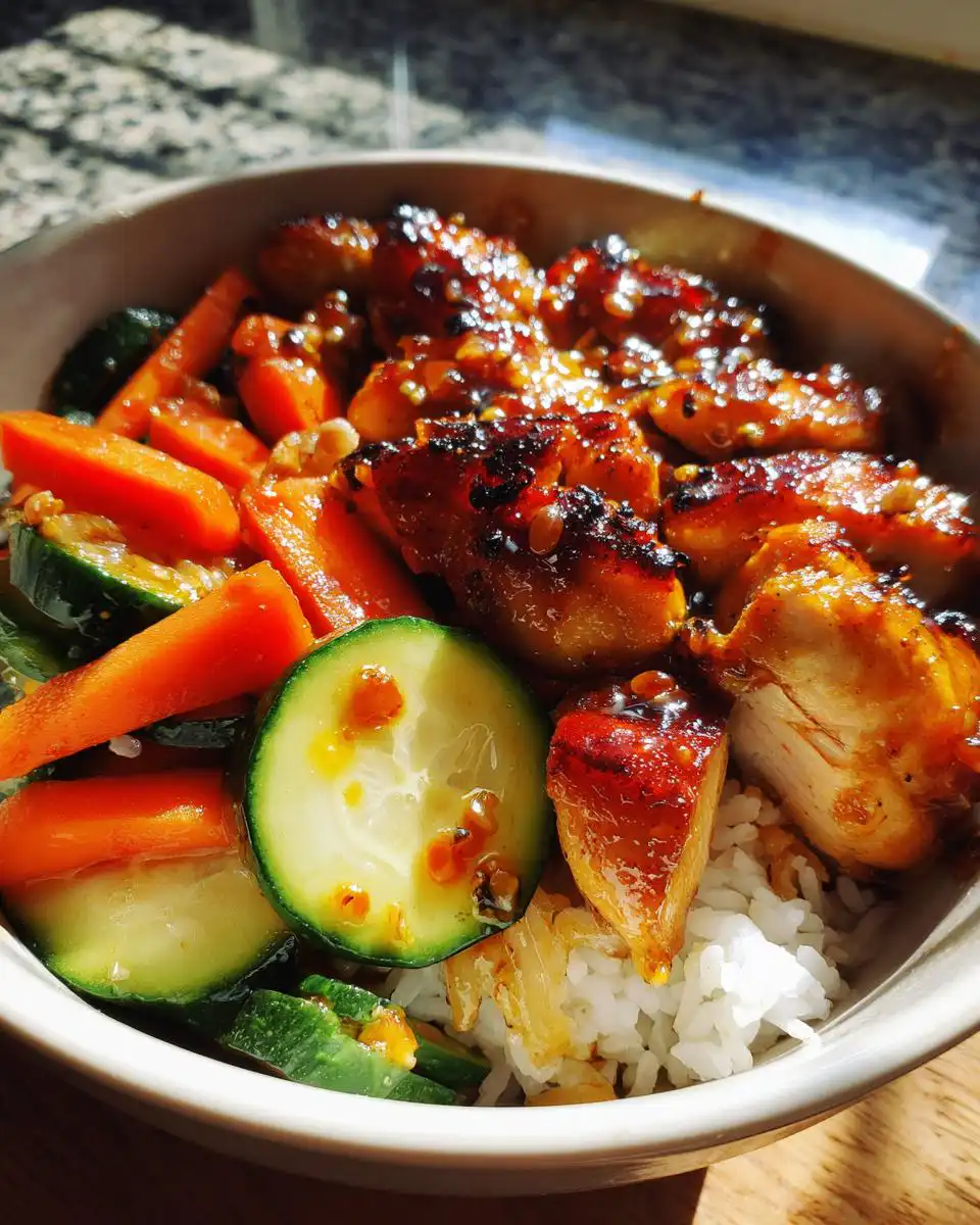Hot Honey Chicken Bowl - detail 2