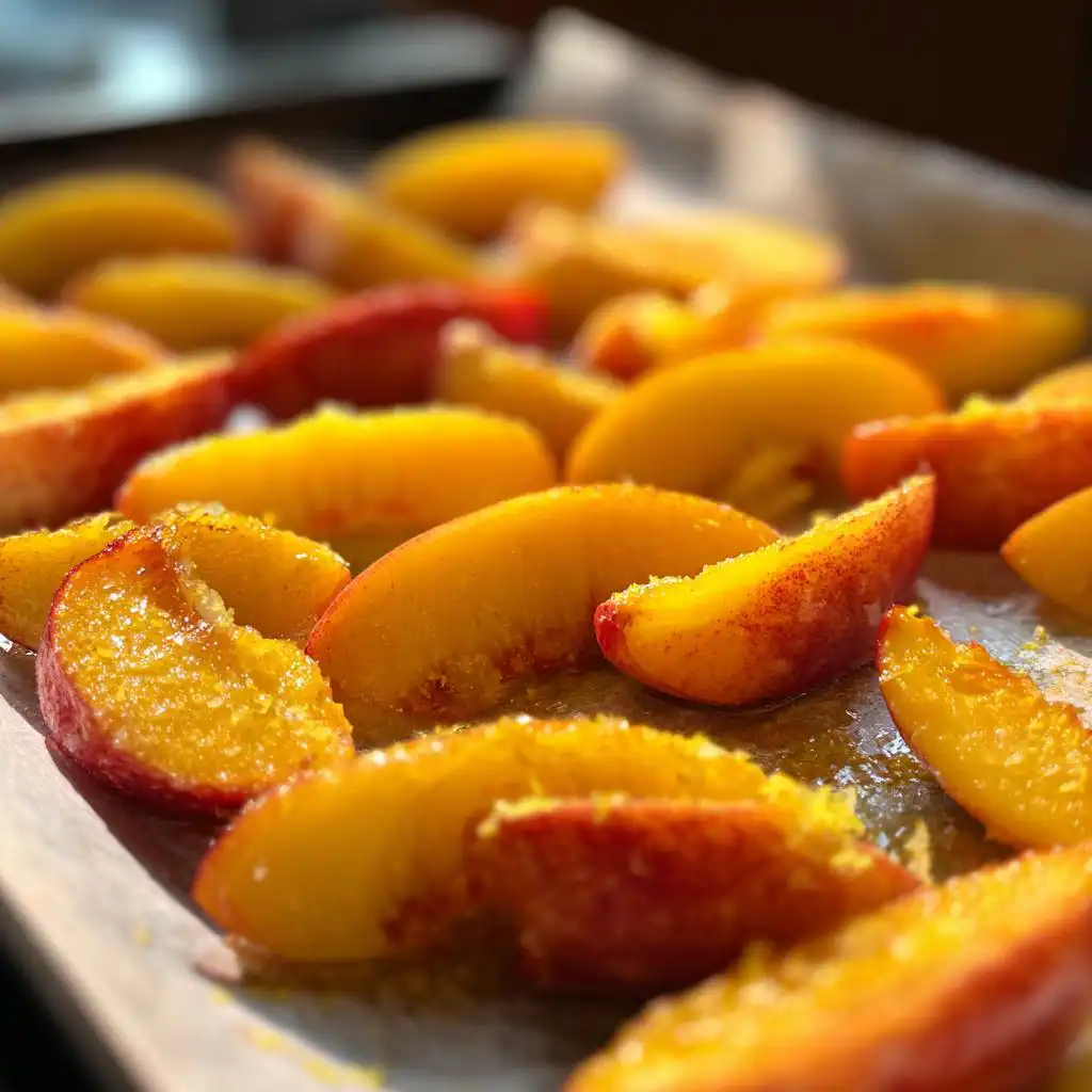 How to Freeze Peaches - detail 1