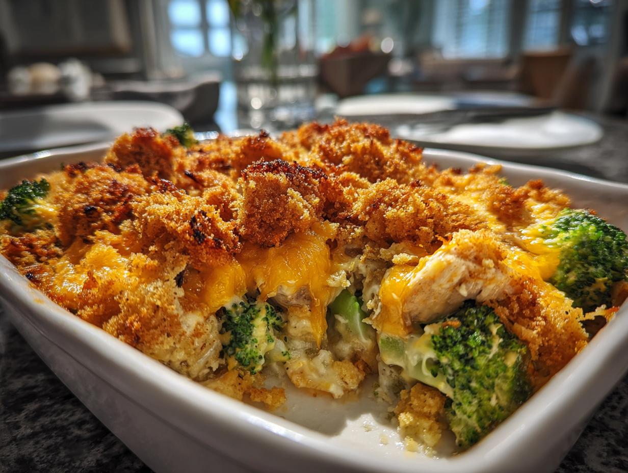 Irresistible Broccoli Chicken Casserole: 1 Perfect Dish