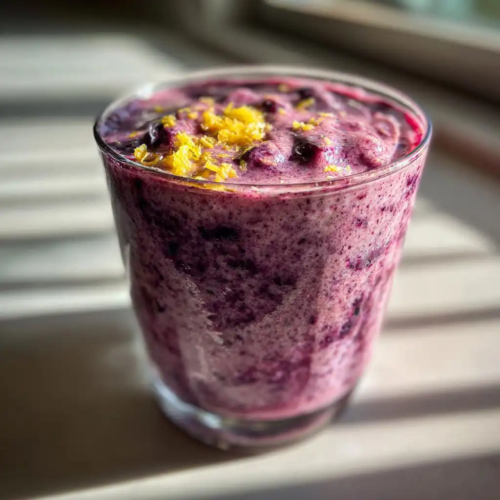 Lemon Blueberry Smoothie - detail 1