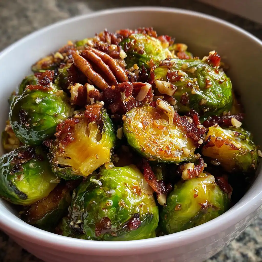 Maple beef Bacon Brussels Sprouts - detail 1